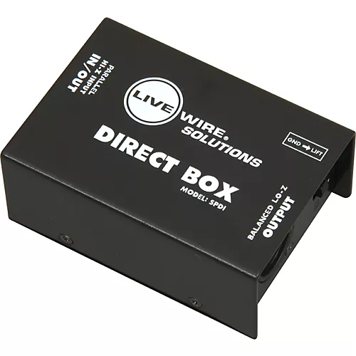 Livewire SPDI Passive Direct Box With Attenuation Pad - musicians--Friend