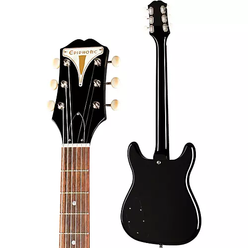 Epiphone Wilshire P-90 Electric Guitar Ebony - musicians--Friend