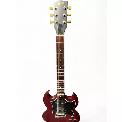 Used 2016 Gibson sg cherry solid body  matte cherry Solid Body Electric Guitar matte cherry - musicians--Friend