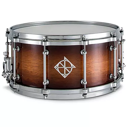 Dixon Artisan Australian Rose Gum Snare Drum 14 x 6.5 in. Vintage Burst - musicians--Friend