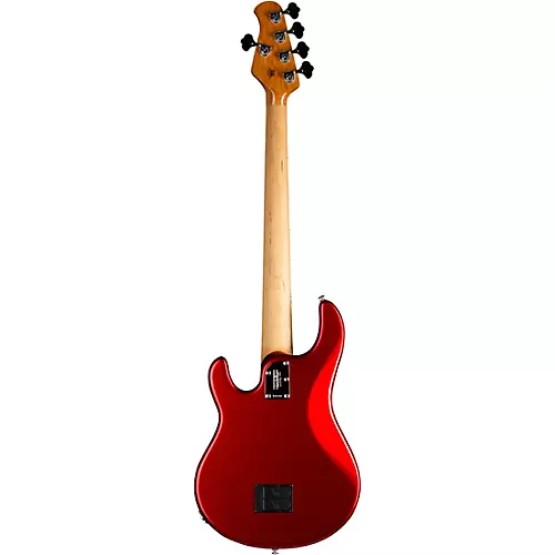 Ernie Ball Music Man StingRay5 Special H 5-String Electric Bass Guitar Black and Chrome - musicians--Friend