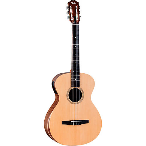 Taylor Academy 12e-N Grand Concert Nylon-String Acoustic-Electric Guitar Natural - musicians--Friend
