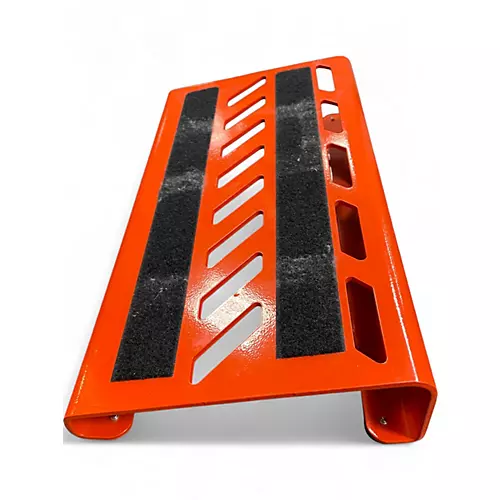 Used Gator aluminum orange Pedal Board - musicians--Friend