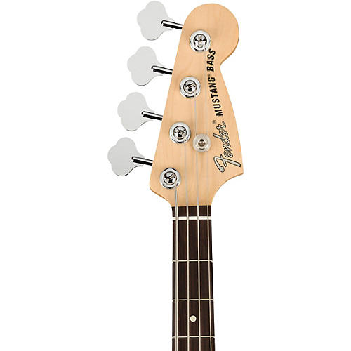 Fender American Performer Mustang Bass Rosewood Fingerboard Satin Seafoam Green - musicians--Friend
