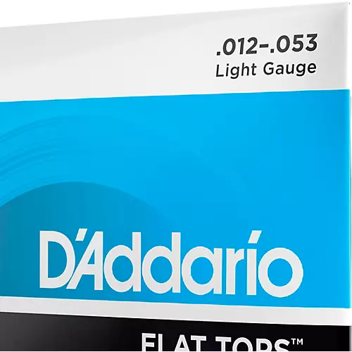 D'Addario EFT16 Flat Top PB Light Acoustic Guitar Strings - musicians--Friend