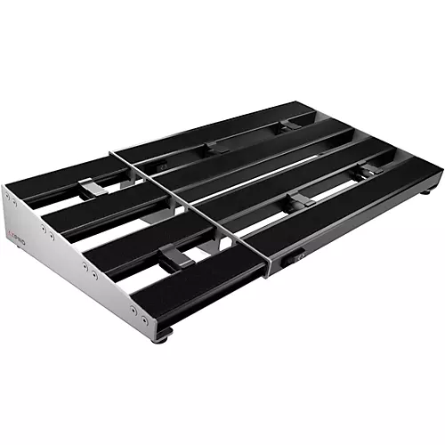 D'Addario PW-XPNDPB-02 XPND Pedalboard Telescopically Expanding 4-Rail System Large Black - musicians--Friend