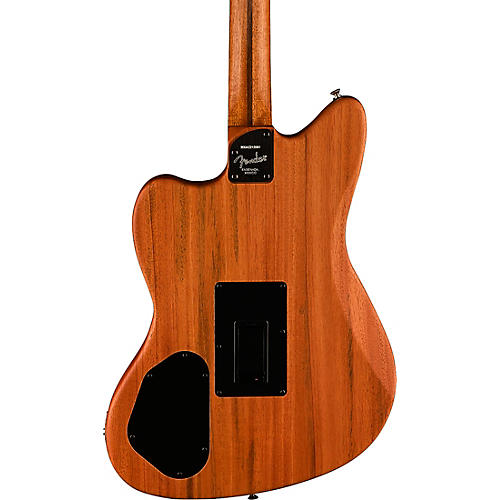 Fender Acoustasonic Player Jazzmaster Sitka Spruce-Mahogany Acoustic-Electric Guitar Ice Blue - musicians--Friend