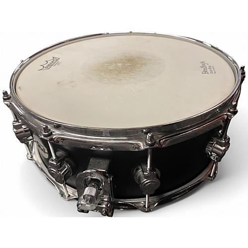 Used DW 14X6 Design Series Snare Black Drum Black 212 - musicians--Friend