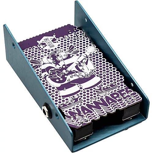 Beetronics FX Wannabee Beelateral Buzz Dual-Drive Effects Pedal Blue Anodized - musicians--Friend