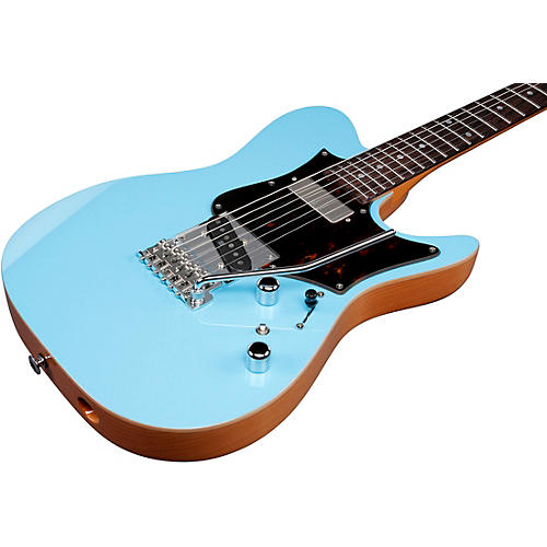 Ibanez Tom Quayle Signature TQMS1 6-String Electric Guitar Celeste Blue - musicians--Friend