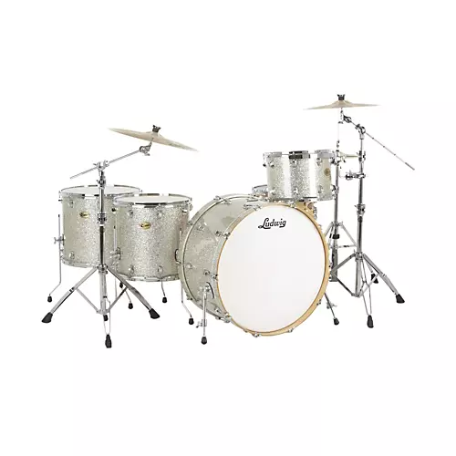 Ludwig Centennial Zep 4-Piece Shell Pack Red Sparkle - musicians--Friend