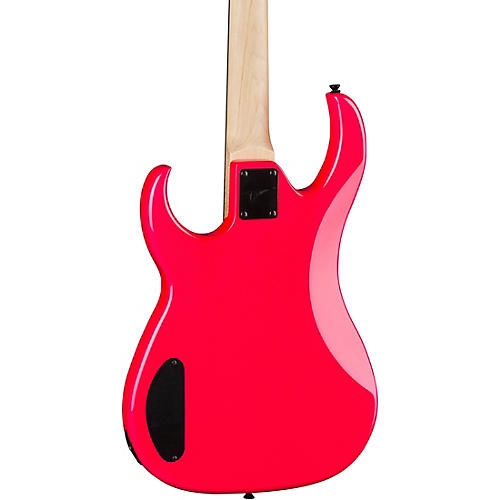 Dean Custom Zone 4-String Bass Guitar Fluorescent Pink - musicians--Friend