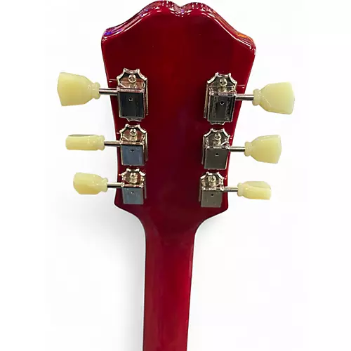 Used Epiphone sg cherry Solid Body Electric Guitar cherry - musicians--Friend
