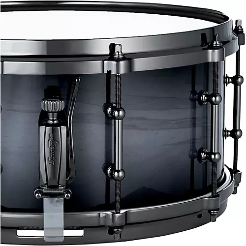 Ludwig Exotic Select Snare Drum with Black Nickel Hardware 14 x 6.5 in. Black Gold Burst - musicians--Friend