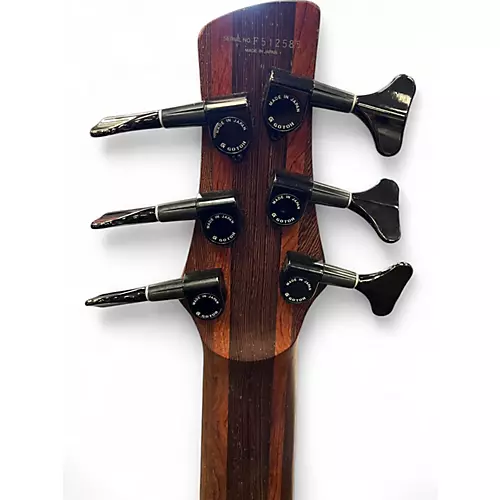 Used Ibanez SR1306 natural Electric Bass Guitar natural - musicians--Friend