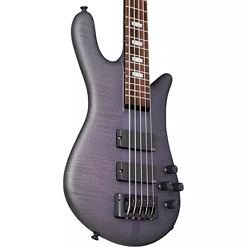 Spector Euro 5 LX 5 String Neck Through Electric Bass Black Stain Matte - musicians--Friend