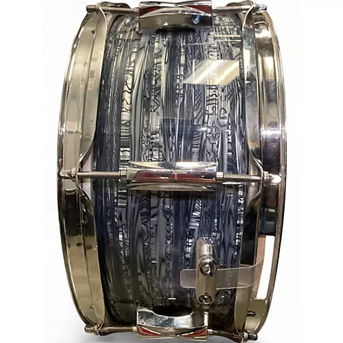 Used Pearl 14in GPX limited Blue and White Drum Blue and White 33 - musicians--Friend