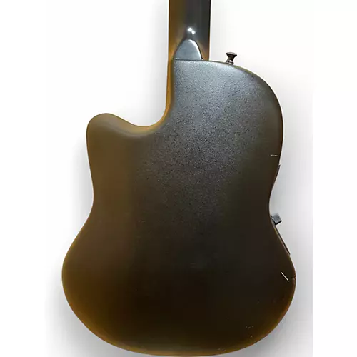 Used Ovation 1866 Legend Black 12 String Acoustic Electric Guitar Black - musicians--Friend