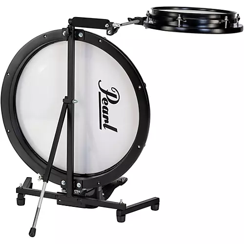Pearl Compact Traveler 2-Piece Drum Kit With Bag Black - musicians--Friend