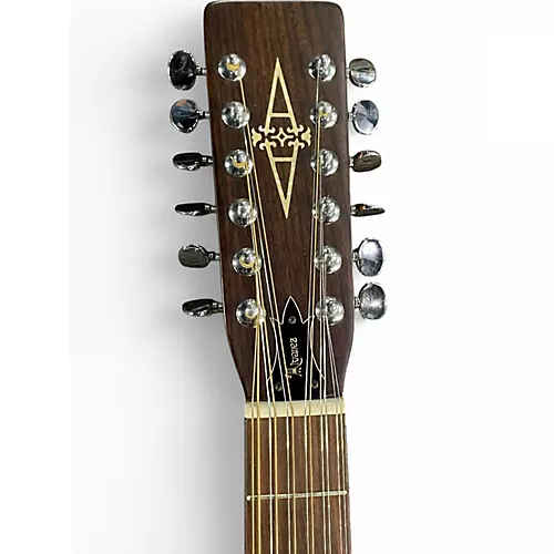 Used Alvarez 5021 Natural 12 String Acoustic Guitar Natural - musicians--Friend