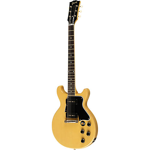 Gibson Custom 1960 Les Paul Special Double-Cut Electric Guitar VOS Cherry Red - musicians--Friend