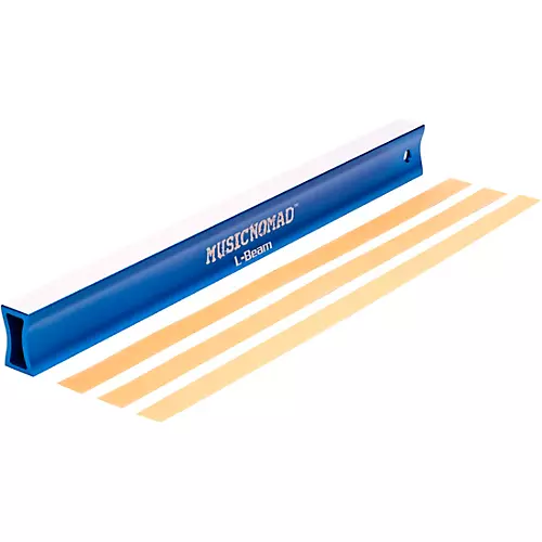 Music Nomad Fret Leveler L-Beam Blue 24 in. - musicians--Friend