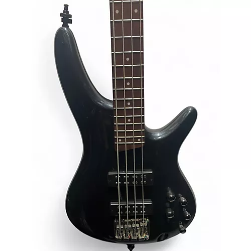 Used Ibanez SR300 Glitter Black Electric Bass Guitar Glitter Black - musicians--Friend