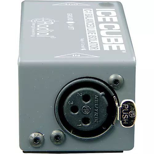 Radial Engineering IceCube IC-1 Balanced Line Isolator and Hum Eliminator - musicians--Friend