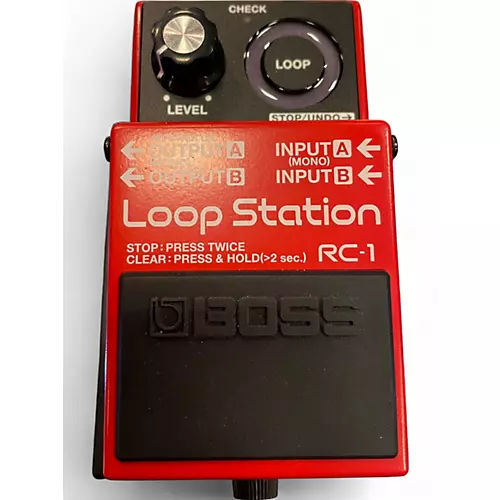 Used BOSS RC1 Loop Station Pedal - musicians--Friend