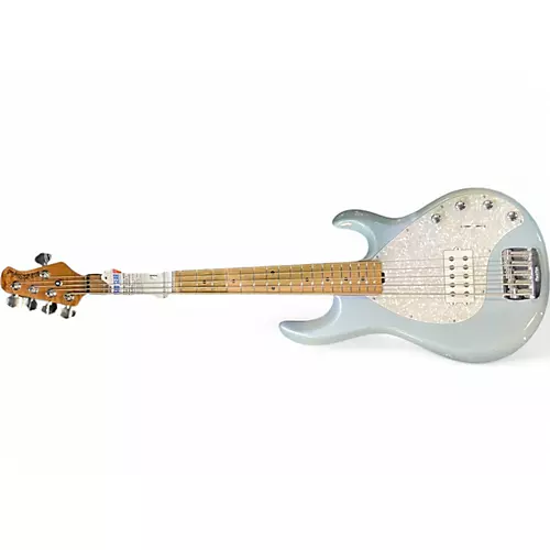 Used Ernie Ball Music Man StingRay Special H FIREMIST SILVER Electric Bass Guitar FIREMIST SILVER - musicians--Friend