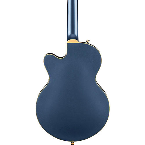 Gretsch Guitars G5655TG Electromatic Center Block Jr. Single-Cut With Bigsby Electric Guitar Cerulean Smoke - musicians--Friend