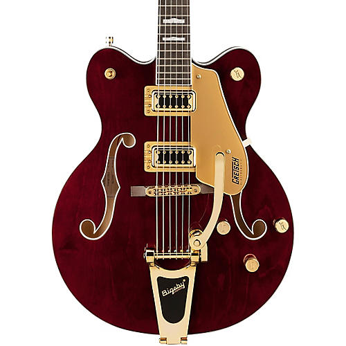 Gretsch Guitars G5422TG Electromatic Classic Hollowbody Double-Cut With Bigsby and Gold Hardware Electric Guitar Snow Crest White - musicians--Friend
