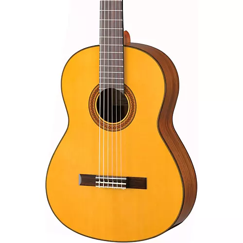 Yamaha CG162S Spruce Top Classical Guitar Natural - musicians--Friend