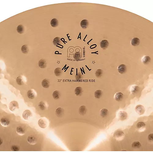 MEINL Pure Alloy Extra Hammered Ride 22 in. - musicians--Friend