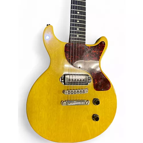 Used Gibson LES PAUL JR DOUBLE CUTAWAY Blonde Solid Body Electric Guitar Blonde - musicians--Friend