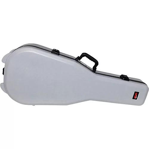 Gator Flight Pro V3 TSA Series ATA Molded Acoustic Guitar Case Gray - musicians--Friend