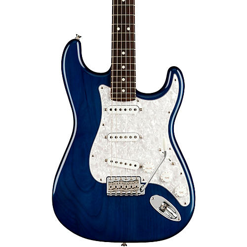 Fender Cory Wong Stratocaster Rosewood Fingerboard Electric Guitar Transparent Sapphire Blue - musicians--Friend