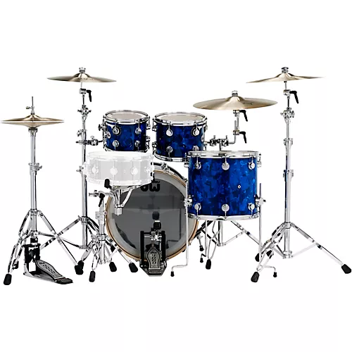 DW SSC Collectors Series 4-Piece Satin Oil Shell Pack With 22