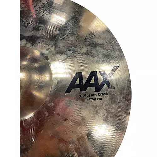 Used SABIAN 16in aax x-plosion crash Cymbal 36 - musicians--Friend