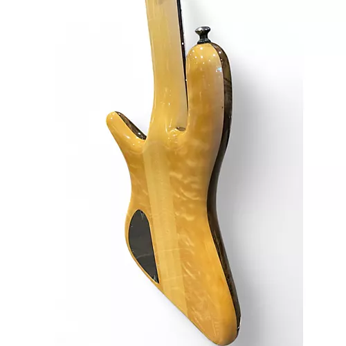 Used 2021 Spector Justin's NS5XL Woodstock Custom Collection Natural Electric Bass Guitar Natural - musicians--Friend