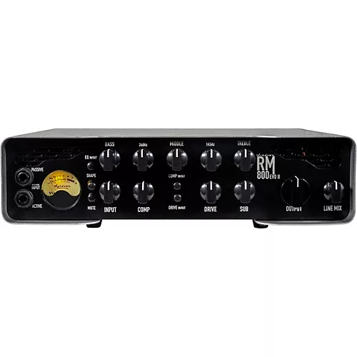 Ashdown Rootmaster RM-800 EVO II 800W Bass Amp Head Gray and Black - musicians--Friend