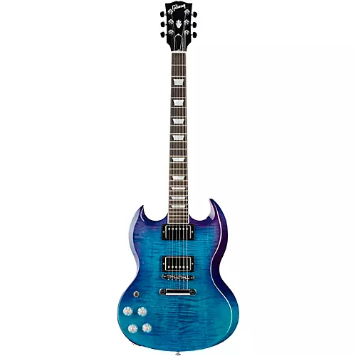 Gibson SG Modern Left-Handed Electric Guitar Trans Black Fade - musicians--Friend