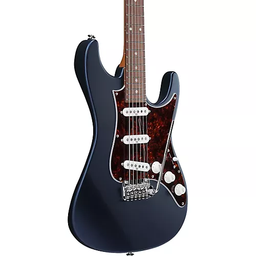 Ibanez Prestige AZ2203NT Electric Guitar Dark Tide Blue Flat - musicians--Friend