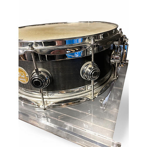 Used DW 6X14 Edge Series Snare Ebony Drum Ebony 13 - musicians--Friend