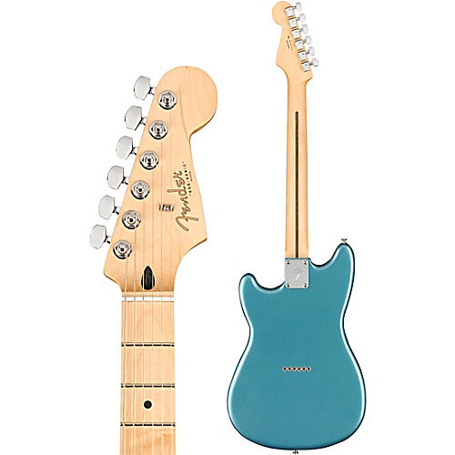 Fender Player Duo Sonic Maple Fingerboard Electric Guitar Tidepool - musicians--Friend