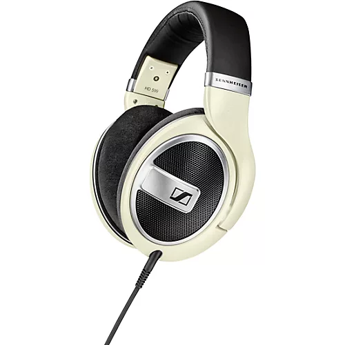 Sennheiser HD 599 Open-Back Headphones Matte Ivory - musicians--Friend