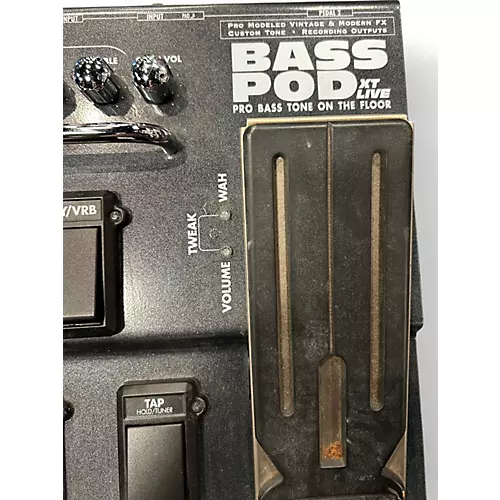 Used Line 6 Bass Pod XT Live Bass Effect Pedal - musicians--Friend