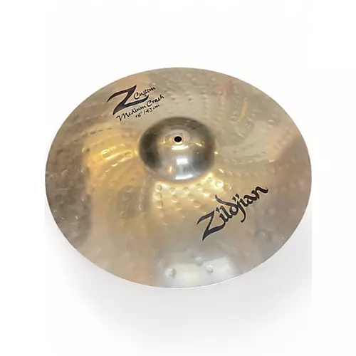 Used Zildjian 18in Z Custom Medium Crash Cymbal 38 - musicians--Friend