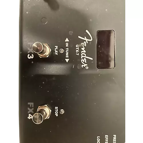 Used Fender GTX7 Pedal - musicians--Friend