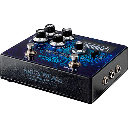 Laney The Difference Engine Tri-Mode Delay Effects Pedal Blue - musicians--Friend